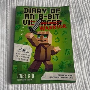 Diary of an 8-Bit Warrior Book by - Green Cover
